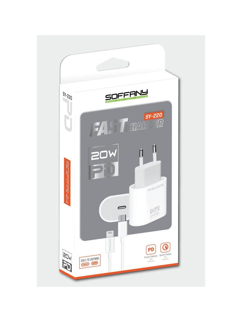 Soffany SY-221 20 W Hızlı Şarj Adaptörü