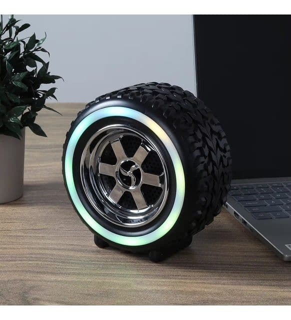 Apera MT20 Speaker Hoparlör Taşınabilir Lastik Jant Tasarım Şarjlı Bataryalı
