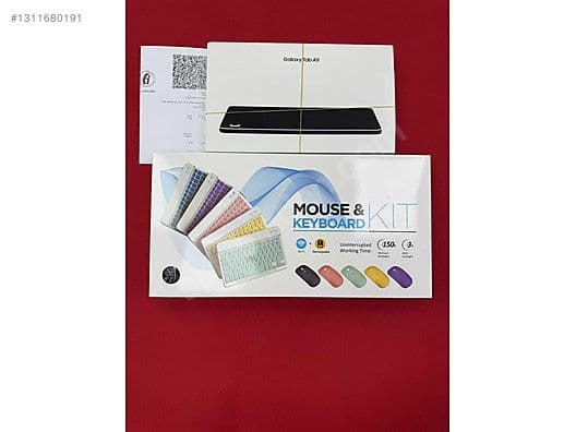 Genel Markalar Lenovo TAB M8 HD (2.Nesil) TB-8505F Uyumlu Klavye Mouse Set Kablosuz Bluetoothlu